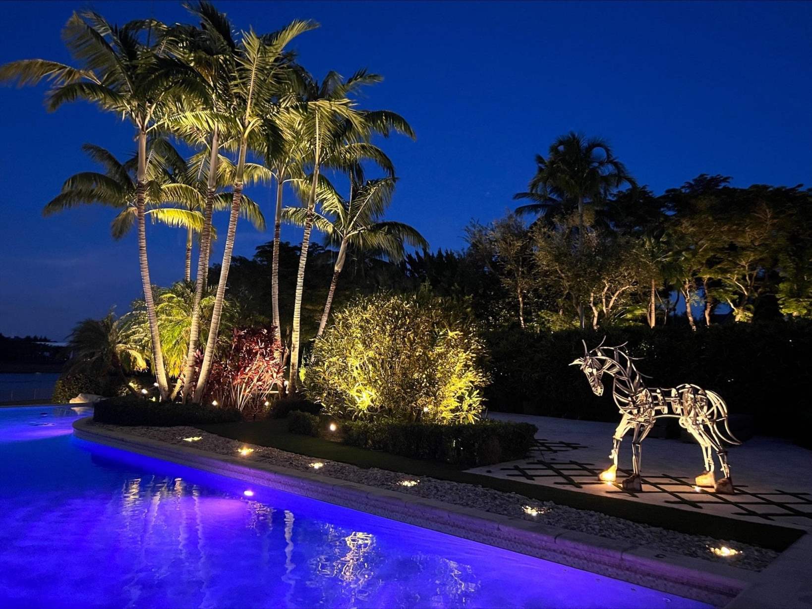 Austin outdoor lighting