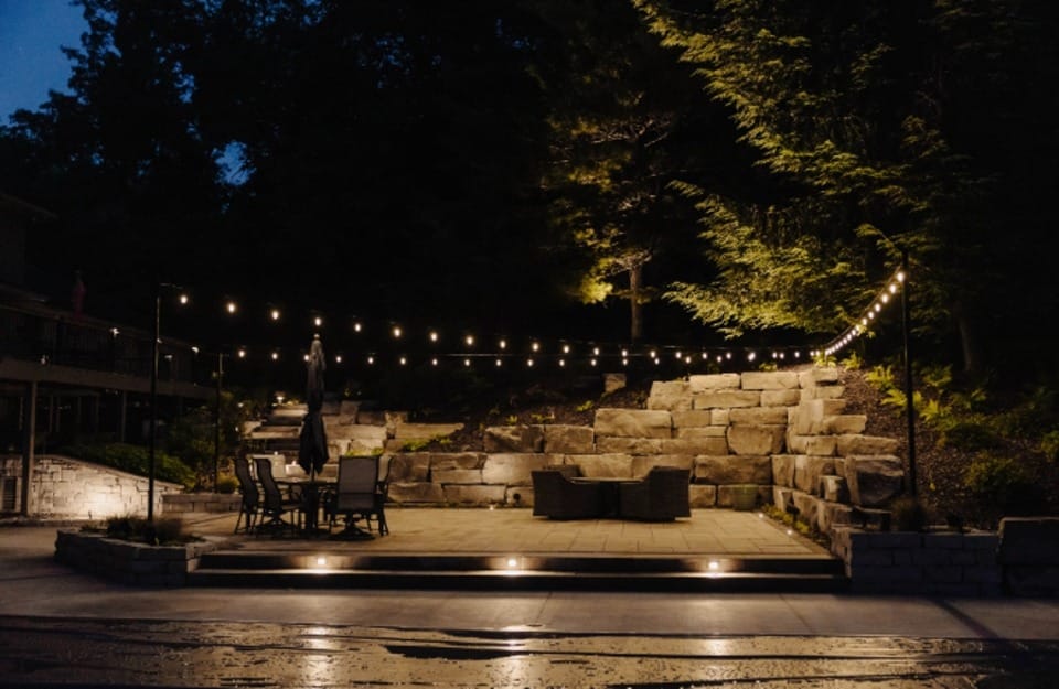 landscape lighting in Wimberley TX
